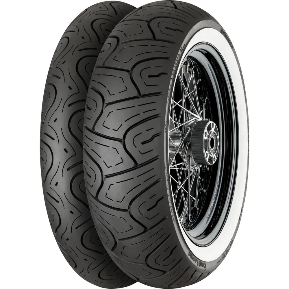 ContiLegend Tire — 130/70-18, Whitewall, Front