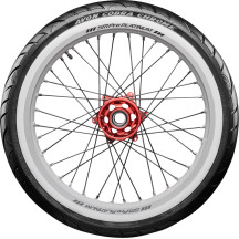 Cobra Chrome AV91 Tire — 100/90-19, Whitewall