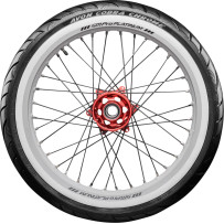 Cobra Chrome AV91 Tire — 100/90-19, Whitewall