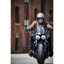 Cobra Chrome AV91 Reinforced Tire — 120/70-21, 68V, Front, Blackwall