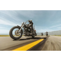 Neumático Commander III Cruiser — 90/90-21 delantero, 54H