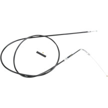 Black Vinyl Throttle/Idle Cable — 58" housing, 5" travel