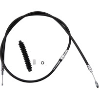 High-Efficiency Black Vinyl Clutch Cable — 155.5 cm (61-1/4") housing, 65 mm (2-9/16") travel