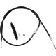 Cable de embrague de vinilo negro de alta eficiencia — 155.5 cm (61-1/4") carcasa, 65 mm (2-9/16") recorrido