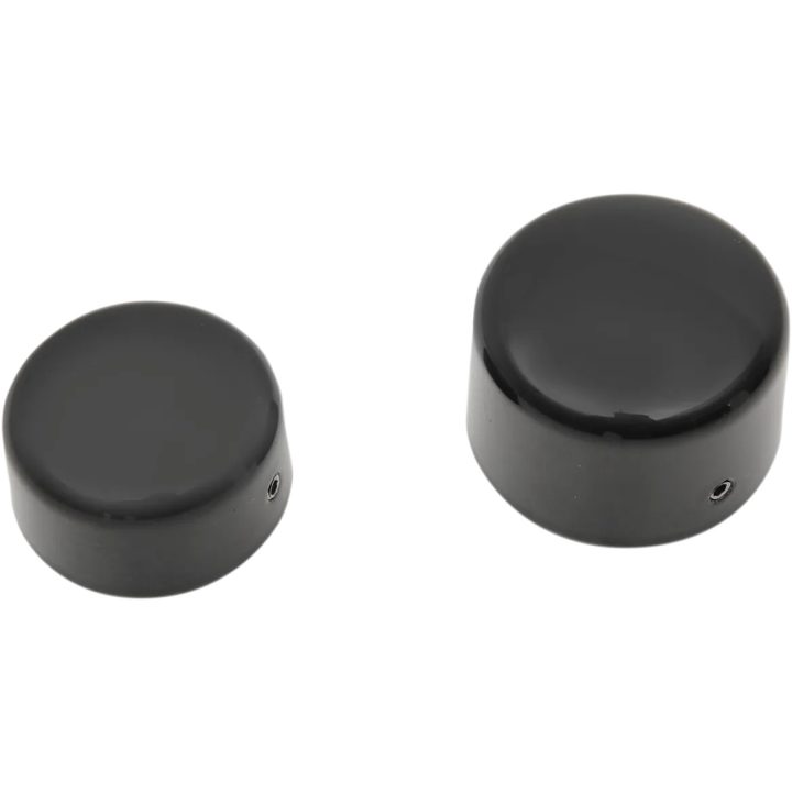 Tapas de eje — traseras, negro