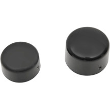 Axle Caps — Rear, Black