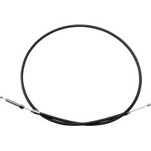 High-Efficiency Black Vinyl Clutch Cable — 150.5 cm housing, 11 cm travel, bottom adjuster