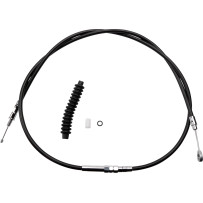 High-Efficiency Black Vinyl Clutch Cable — adjuster 83.5 cm (32-15/16"), housing 174.5 cm (68-11/16")