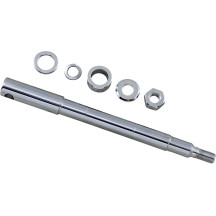 Front Axle Kit — 18 mm, 25 cm, Chrome