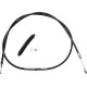 Cable de embrague de vinilo negro de alta eficiencia — Largo de carcasa 169.5 cm (66-11/16"), posición del ajustador 83.5 cm (32-15/16"), recorrido 70 mm