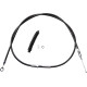 Cable de embrague de vinilo negro de alta eficiencia — alojamiento 179 cm, ajustador 83.5 cm, +15.2 cm