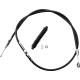Cable de embrague de vinilo negro de alta eficiencia — Carcasa 146,5 cm (57-11/16"), Ajustador 83,5 cm (32-15/16")