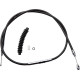 Cable de embrague de vinilo negro de alta eficiencia — Carcasa 57-1/4\", Recorrido 70 mm, Ajustador 25-7/16\"