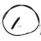 Cable de embrague de vinilo negro de alta eficiencia — Ajustador 25-7/16 pulg. (64,5 cm), Carcasa 59-3/4 pulg. (152 cm), Tamaño 2 pulg. (+51 mm)