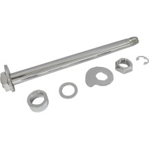 Rear Axle Kit — 25.4 mm (1") , 32.59 cm (12.83") , Chrome