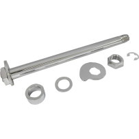 Rear Axle Kit — 25.4 mm (1") , 32.59 cm (12.83") , Chrome
