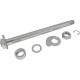 Kit de eje trasero — 25.4 mm (1") , 32.59 cm (12.83") , Cromado