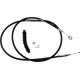 Cable de embrague de vinilo negro de alta eficiencia — Carcasa 64-11/16 pulg, Ajustador 25-7/16 pulg, Tamaño 2 pulg