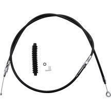 High-Efficiency Black Vinyl Clutch Cable — Housing 68-11/16", Adjuster 25-7/16"