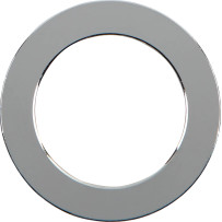 Wheel Spacer — Axle diameter 25.4 mm (1"), outside diameter 38.1 mm (1-1/2"), chrome
