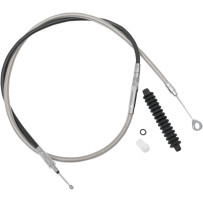 High-Efficiency Braided Stainless Steel Clutch Cable — Housing 179.5 cm, Size +20.3 cm