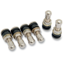 Valve Stem Kit Replacement Part — 8 mm, JS430, 6-pack, Silver