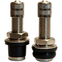 Temp Stem Tire Valves for ATVs/UTVs — 11.5 mm (0.453") rim hole, gold