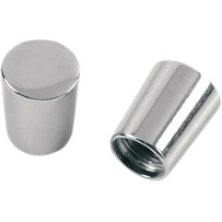 Tapered Valve Stem Cap — Chrome, Polished