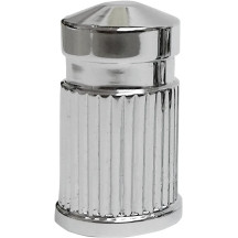 Tapón redondo de válvula — Cromo