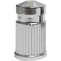 Round Valve Stem Cap — Chrome