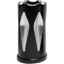 Rival Valve Stem Cap — Anodized black