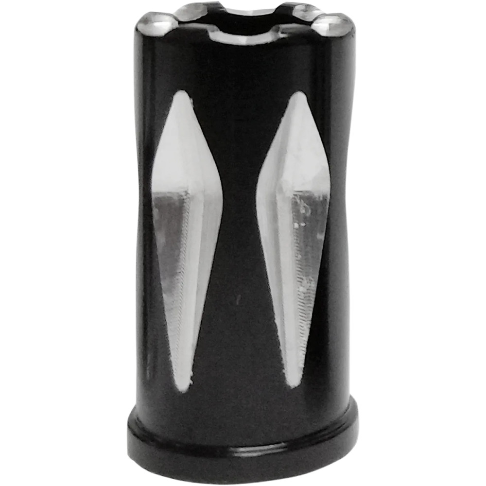 Rival Valve Stem Cap — Anodized black