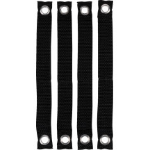 Motorcycle Ice Tire Wrap — Black, fits 5" wide, up to 21" diameter, flat 91.5" x 8.5"