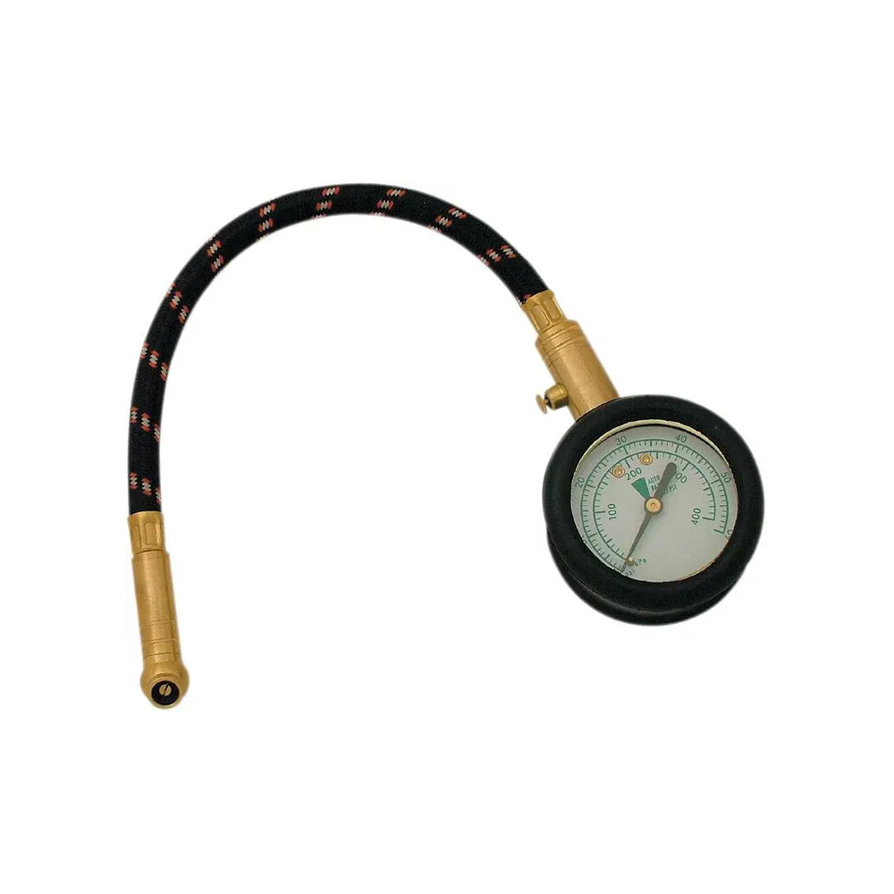 TirePro™ Dial Tire Gauge for Powersports — Black