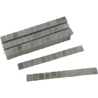 Quickstick Wheel Weights — 0.756" x 0.642", 360 Pack, Chrome