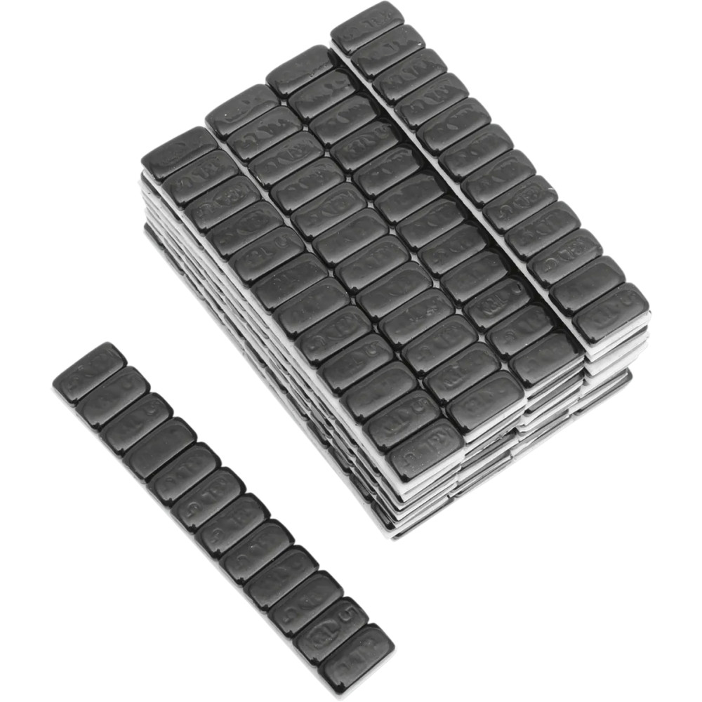 Quickstick Wheel Weights — 0.756" x 0.359", 360-pack, black