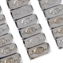 Quickstick Wheel Weights — 0.756 in x 0.359 in, 36 pack, 5 g, Chrome