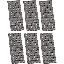 Quickstick Wheel Weights — 0.47" x 0.47", adhesive stick-on, 360 pack, Chrome