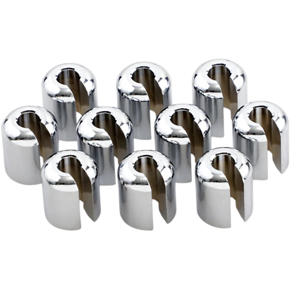 Chrome/Zinc Spoke Wheel Weights — 28.35 g (1 oz), 10 Pack