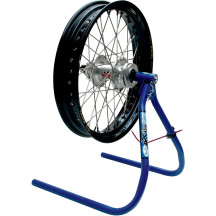 Axis™ Truing-Balance Stand — Blue, powder-coated