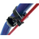 Axis™ Soporte para centrado y equilibrado de ruedas — Azul, pintura en polvo