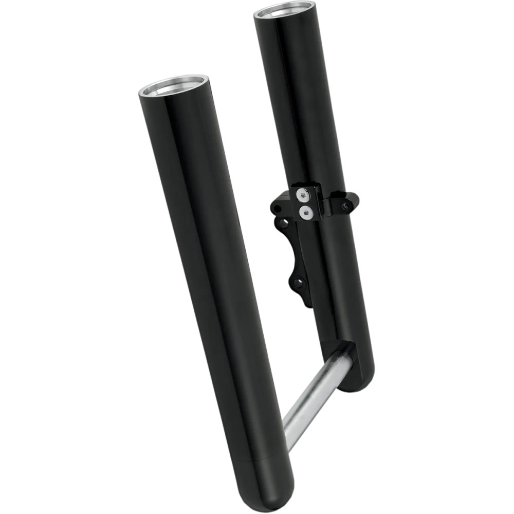 Hot Legs Fork Leg — Black anodized, single disc