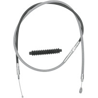 High-Efficiency Braided Stainless Steel Clutch Cable — Housing length 165 cm, Adjuster 64.5 cm, Travel 98 mm