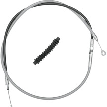 High-Efficiency Braided Stainless Steel Clutch Cable — Housing length 170 cm (66-15/16"), travel 98 mm (3-7/8")