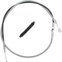 High-Efficiency Braided Stainless Steel Clutch Cable — Housing length 170 cm (66-15/16"), travel 98 mm (3-7/8")