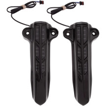 Forkini Lower Fork Leg Covers — Black, gloss