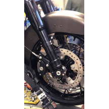 Next Gen Lower Front Legs — 49.00 mm (1.93") fork tube, Black anodized