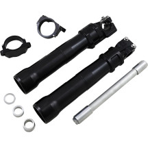 Next Gen Lower Front Legs — 49.00 mm (1.93") fork tube, Black anodized