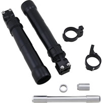 Next Gen Lower Front Legs — 49.00 mm fork tube, black anodized