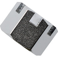 Chrome Axle Nut — 1/2"-20 thread, 11.5 mm (0.45") ID, 23.6 mm (0.93") OD, 0.73" width, chrome